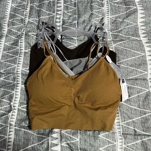 Danskin Bralettes/Wireless Bras 3 Pack